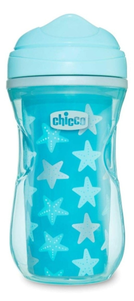 CHICCO čaša Active Cup (12m+) 266ml plava