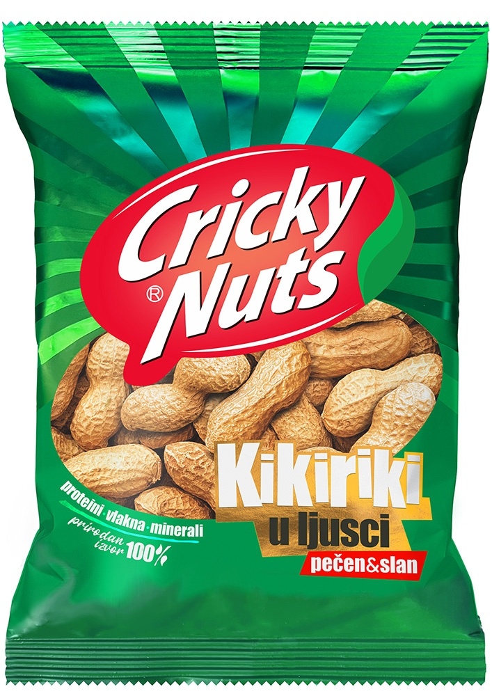Kikiriki CRICKY u ljusci slani 300g