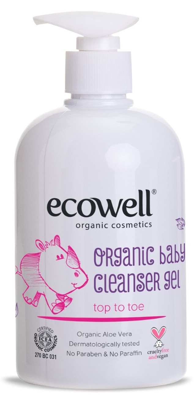 Gel za čišćenje kože ECOWELL organski beba 500ml