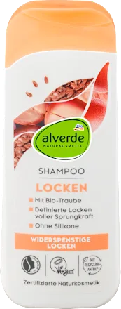 Šampon za kosu za lokne ALVERDE Locken organsko grožđe i lan 200ml
