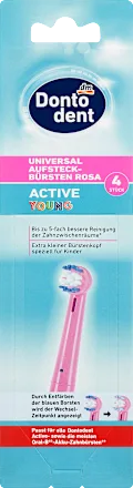 Elektrićna četkica za zube DONTODENT Active young nastavak za etkicu 4kom