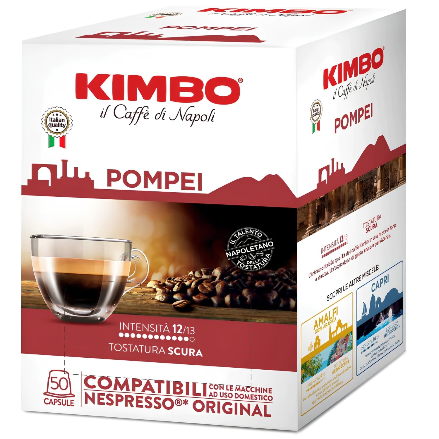 Kapsule za kafu KIMBO Pompei 50kom