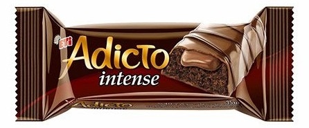 Čokolada ETI Adicto browni intense 35g