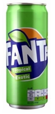 Gazirani sok FANTA tropical exotic 330ml