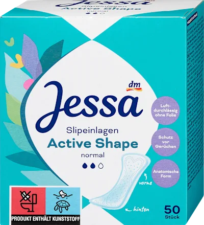 Higijenski ulošci JESSA Active Shape dnevni  50kom