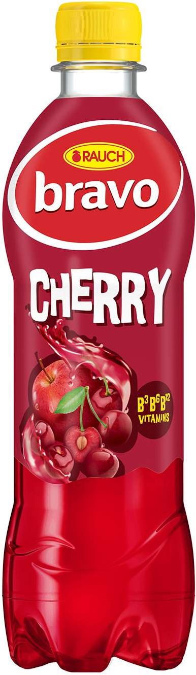 Negazirani sok RAUCH Bravo cherry 500ml