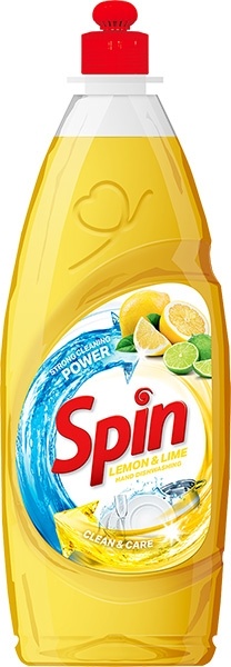 Det.za ruč.pr.sud SPIN lemon&lime 750ml