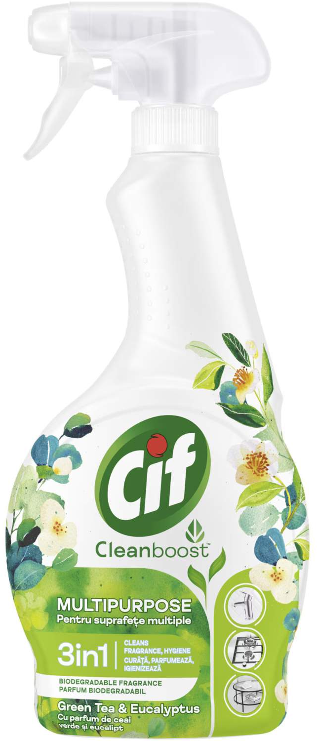 Sredstvo za čišćenje kupatila CIF green tea sprej 500ml