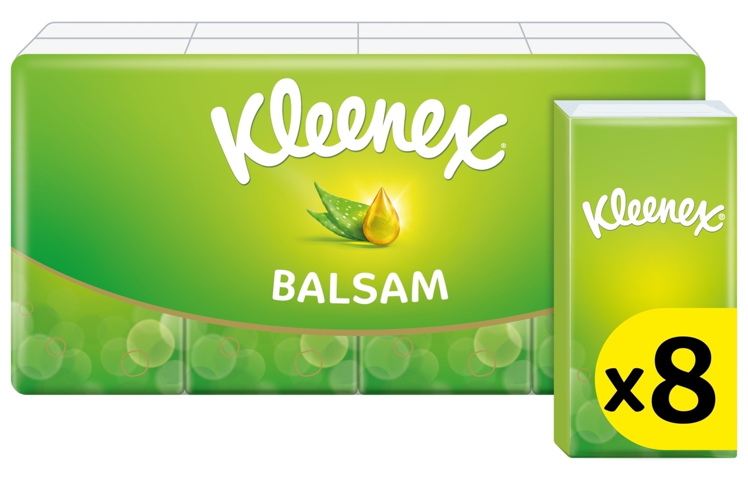 Papirne maramice KLEENEX balsam 3sloja 8kom