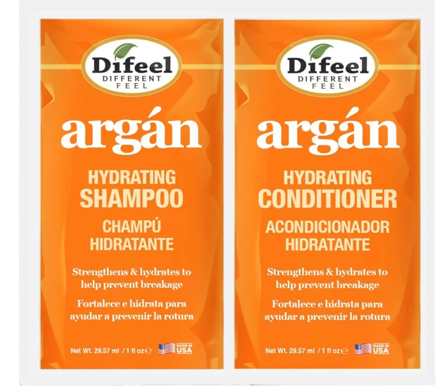 Setovi Šampon za kosu  i balzam za kosu DIFEEL argan 2x29,57ml