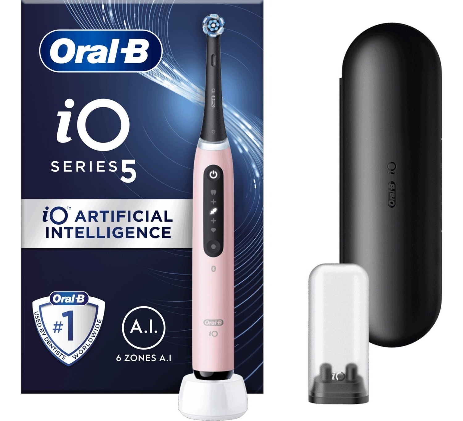 Elektrićna četkica za zube ORAL B iO series 5 pink  1kom