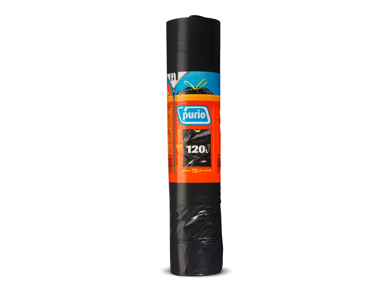 Kesa za smeće PURIO  sa trakom 120l 20kom