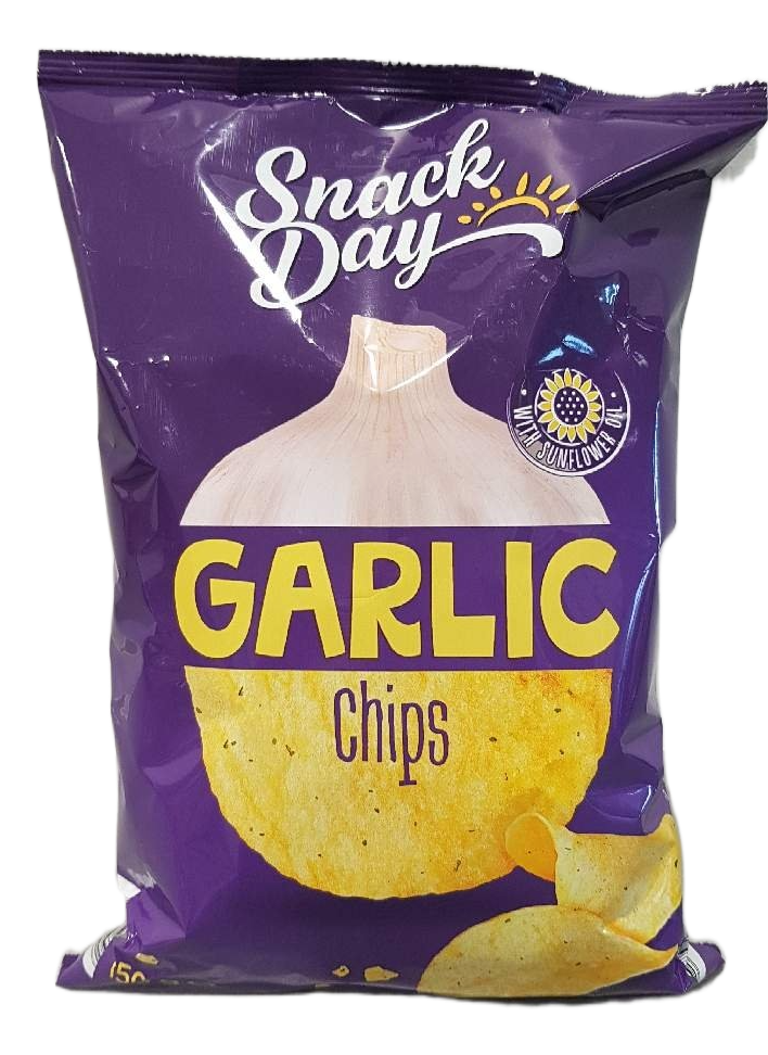 Čips SNACK DAY sa belim lukom 150g