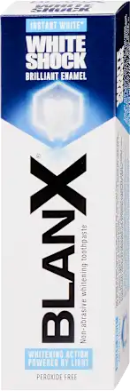 Pasta za zube BLANX White Shock instant white za izbeljivanje zuba 75ml