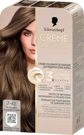 Farba za kosu SCHWARZKOPF Creme Supreme  7-42 blond nude