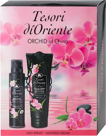 Setovi za negu tela  TESORI D'ORIENTE Orchid (dezodorans i gel za tuširanje)