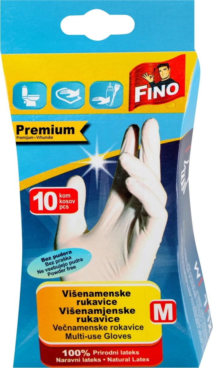Rukavice FINO univerzalne M 10kom