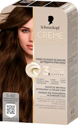 Farba za kosu SCHWARZKOPF Creme Supreme  5-60 light brown