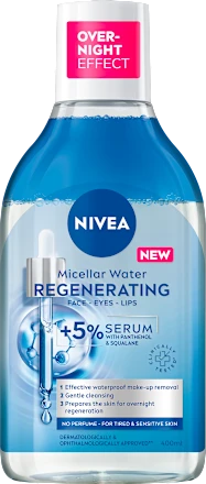 Micelarna voda NIVEA regenerating sa 5% pantenol i skvalan seruma, 400 ml