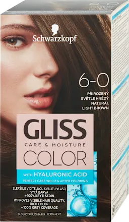 Farba za kosu GLISS Care & Moisture 6.0 light brown