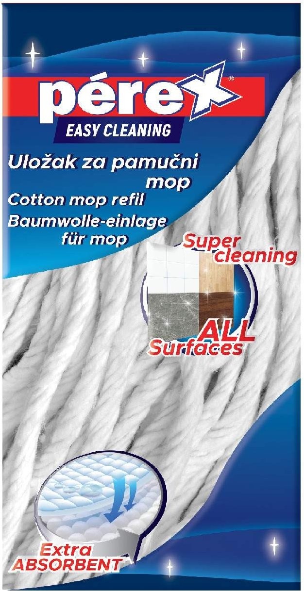 Mop PEREX pamučni uložak