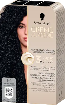 Farba za kosu SCHWARZKOPF Creme Supreme  1-1 cool black