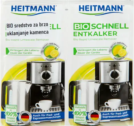 Sredstvo za čišćenje kamenca HEITMANN Bio sredstvo 2x25g