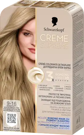 Farba za kosu SCHWARZKOPF Creme Supreme  9-16 blond foarte