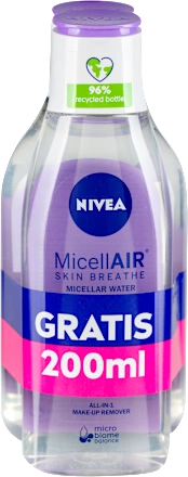 Micelarna voda NIVEA 400ml + micelarna voda 200ml GRATIS