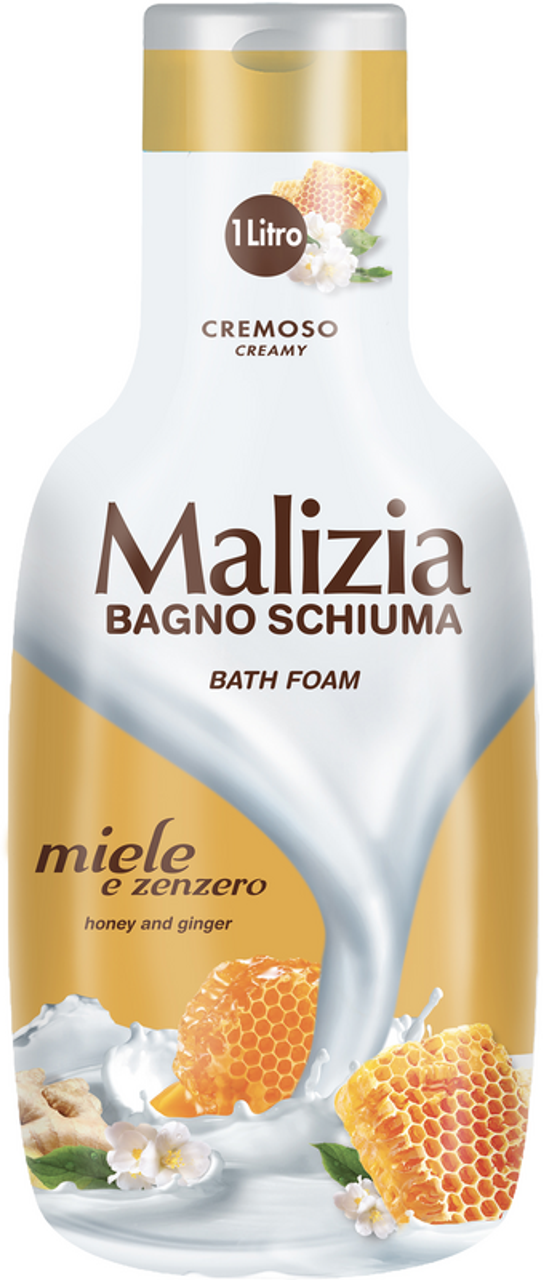 Gel za tuširanje MALIZIA honey & ginger 1l