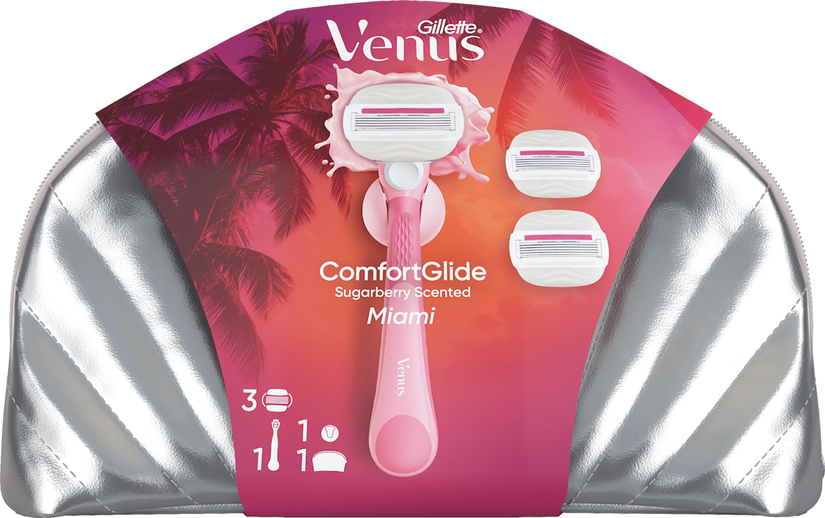 Ženski brijač GILLETTE VENUS Sugarberry set 3kom