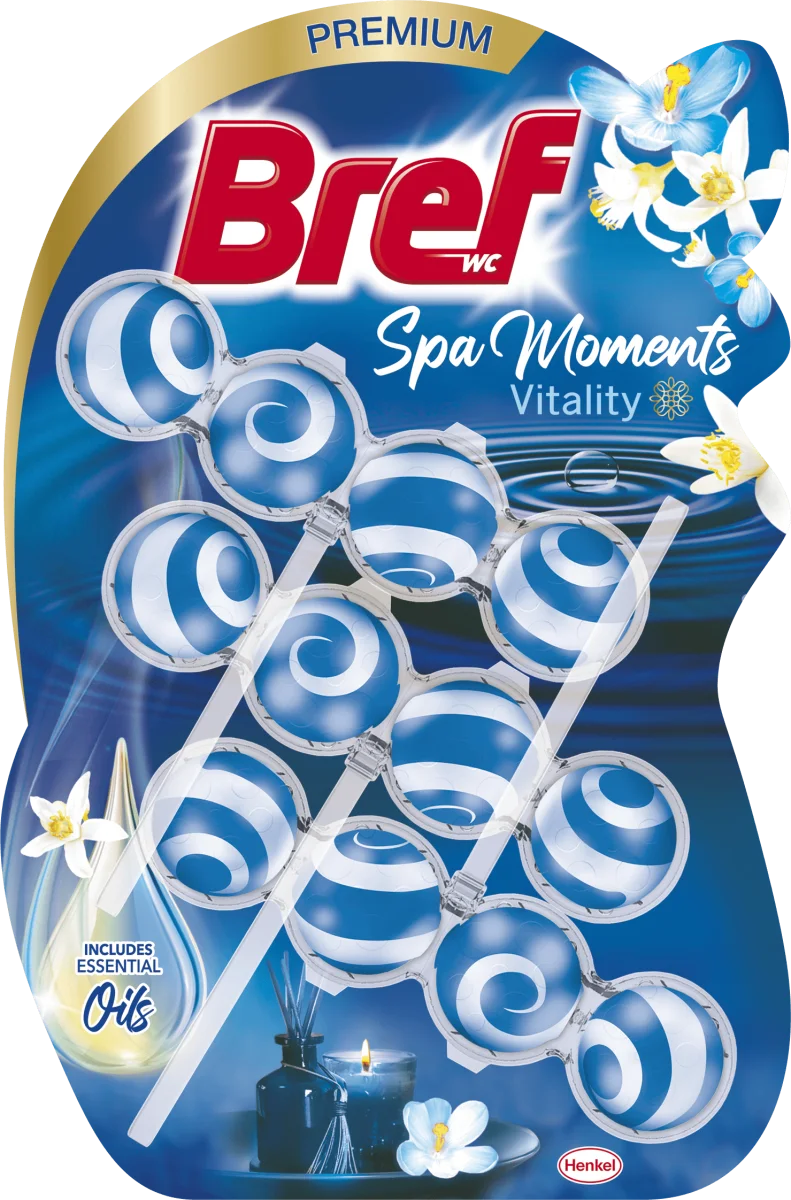 WC osveživač BREF spa moment 3x50g