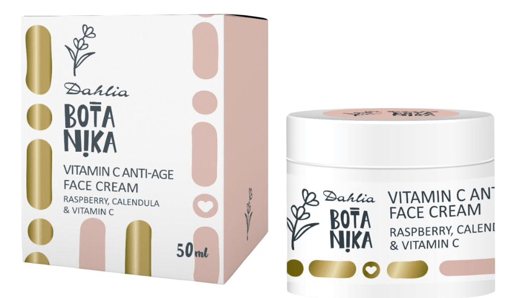 Krema za negu lica DAHLIA BOTANIKA anti-age vitamin C 50ml