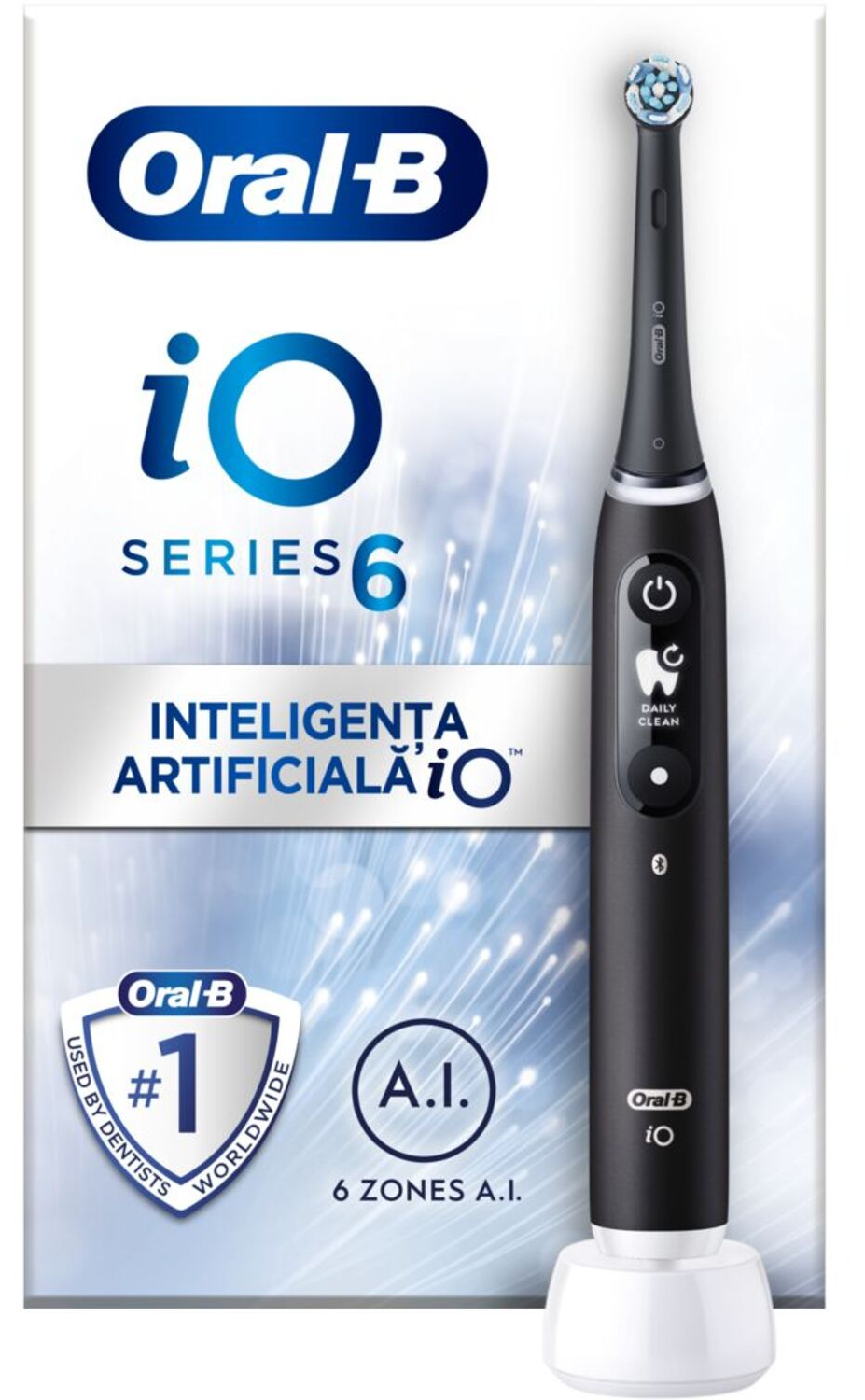 Elektrićna četkica za zube ORAL B iO 6 black lava  1kom