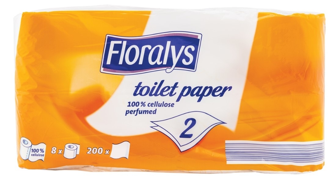 Toalet papir FLORALYS sa mirisom 8kom