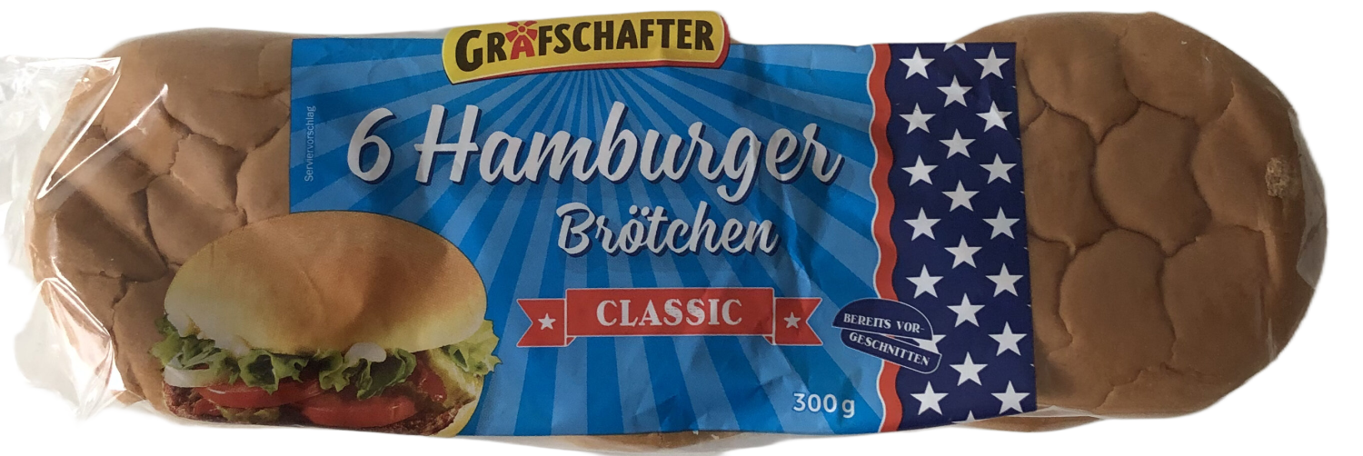 Pecivo za hamubrger TASTINO 300g