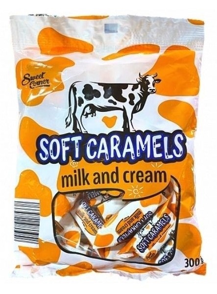 Mlečne karamele SWEET CORNER sa slatkom pavlakom 300g