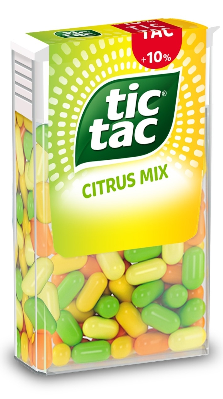 Bombone TIC TAC citrus mix 18g