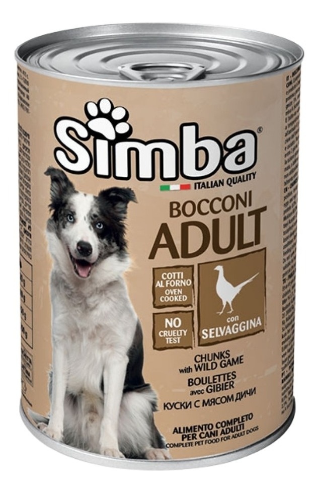 Hrana za pse SIMBA  divljač 415g