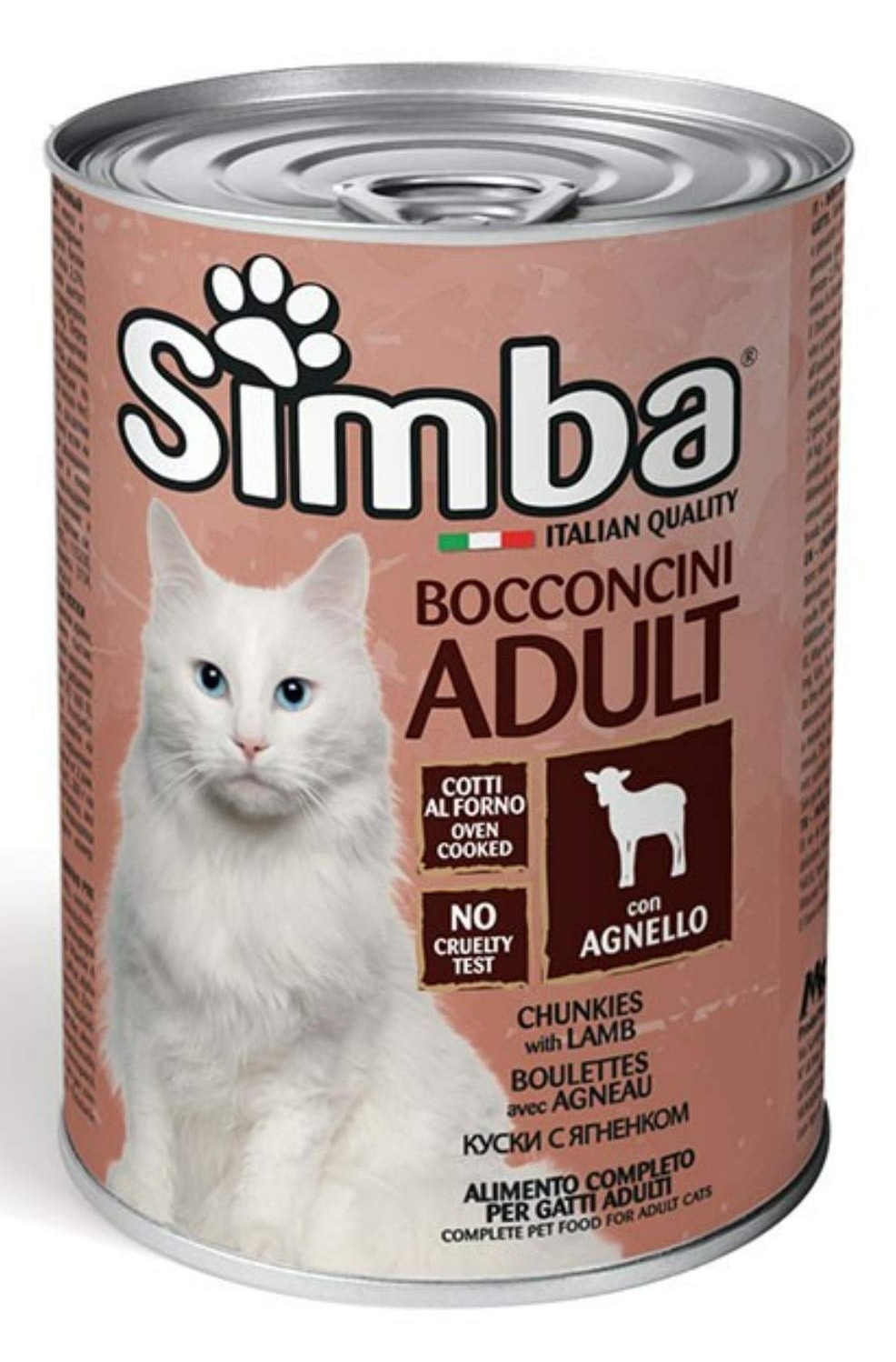 Hrana za mačke SIMBA jagnjetina 415g