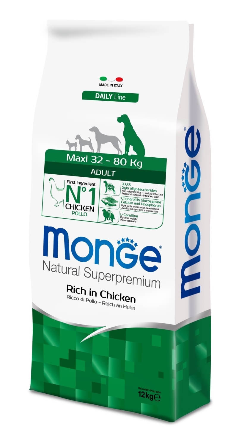Hrana za pse MONGE Maxi adult  piletina 12kg