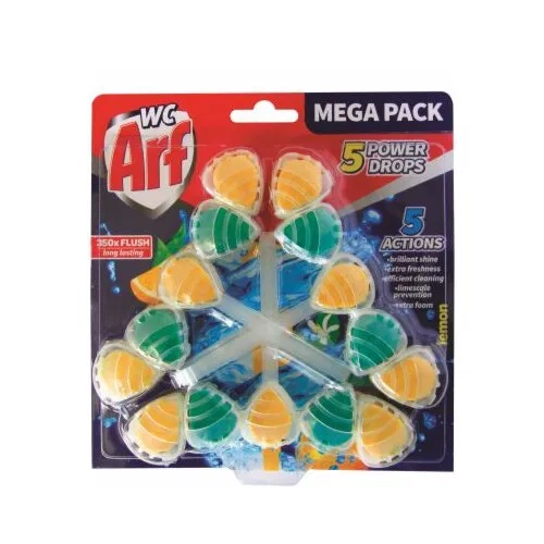 WC osveživač ARF power drops lemon boost 3x55g