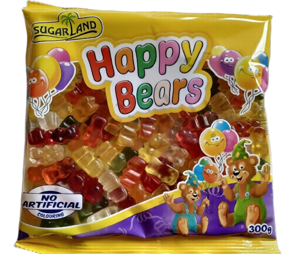 Gumene bombone SUGARLAND happy bears 300g