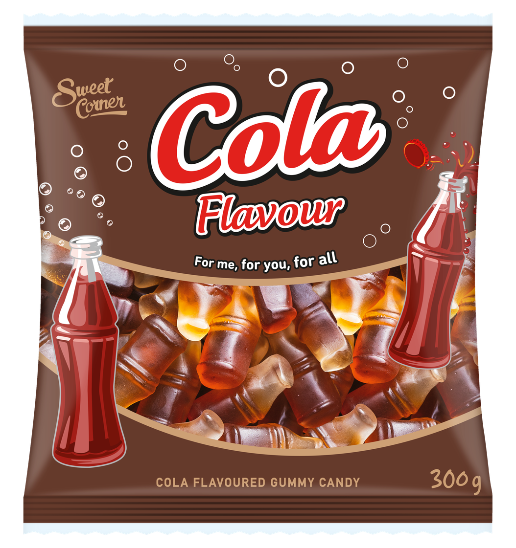 Gumene bombone SWEET CORNER cola 300g