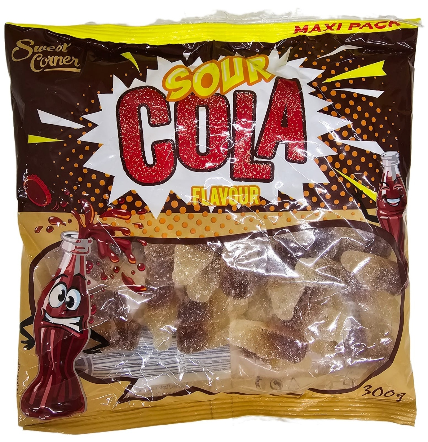 Gumene bombone SWEET CORNER Sour cola 300g