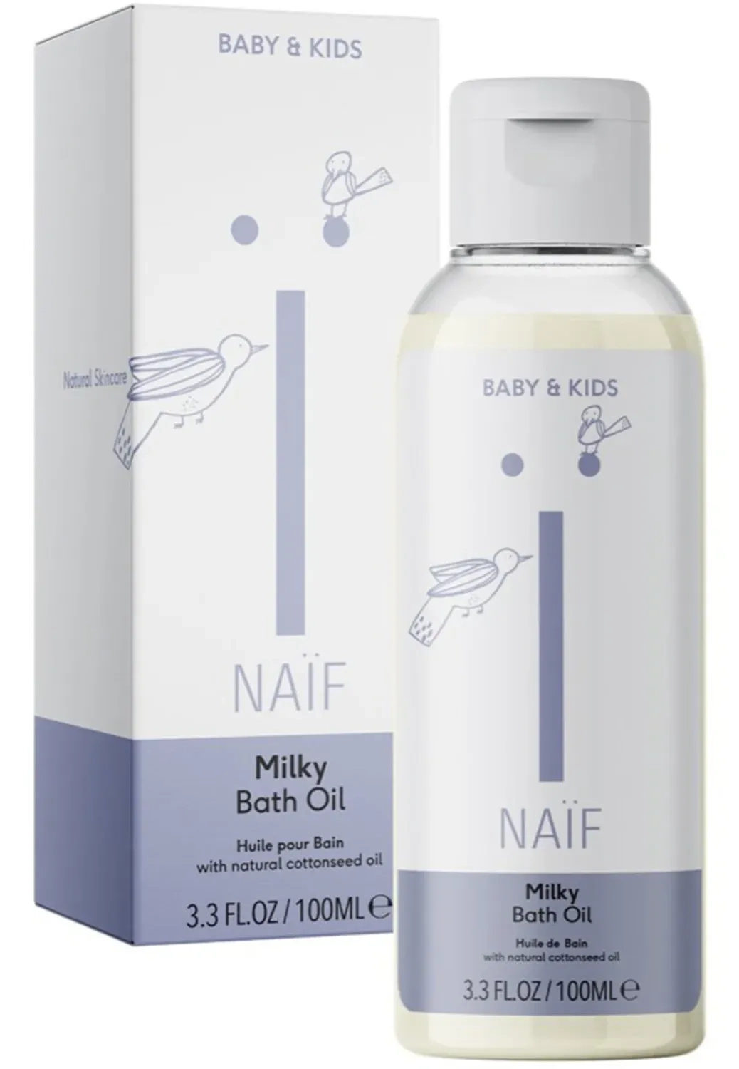 Mlečno ulje za kupanje NAIF 100ml