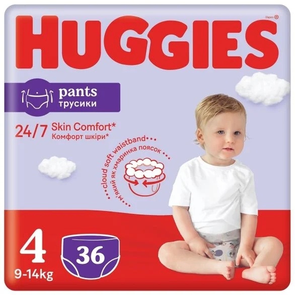 Pelene za bebe HUGGIES  Pants 4 36kom