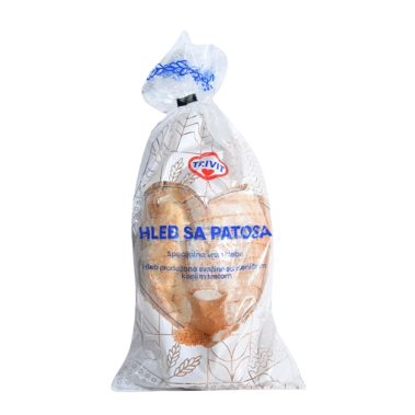 Hleb TRIVIT beli sa Patosa 500g