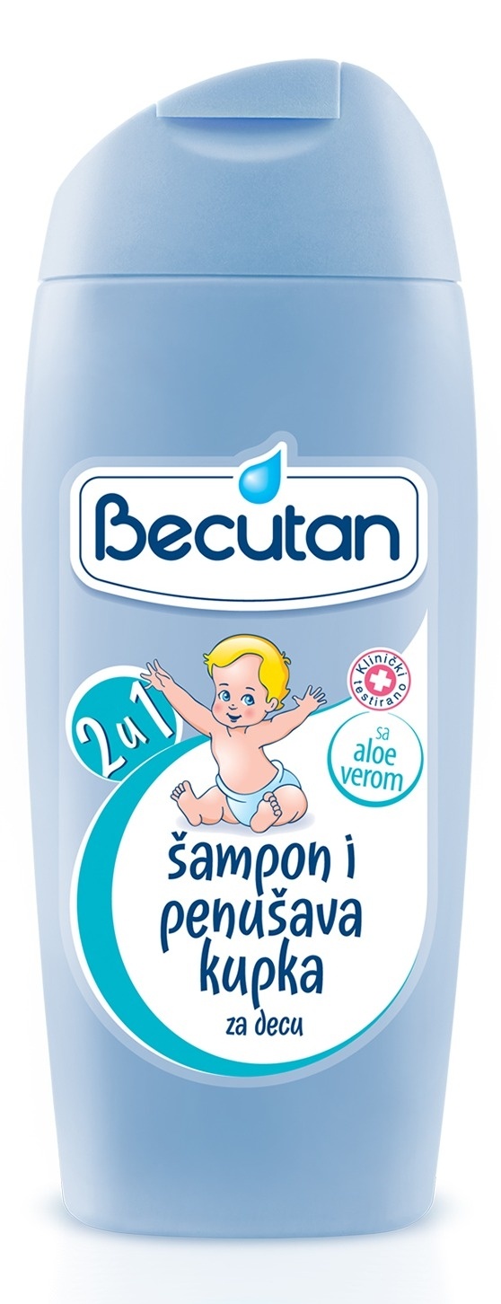 Šampon i kupka BECUTAN 2u1 200ml