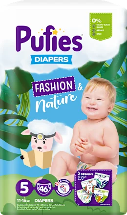 Pelene za bebe PUFIES  fashion & nature 5 46kom